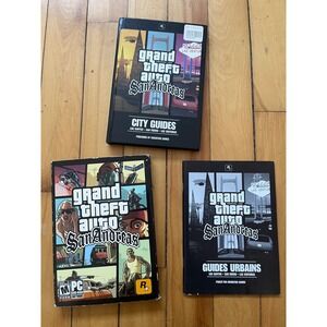 Grand Theft Auto San Andreas PC DVD ROM Game Complete Edition w/ Urban Guides